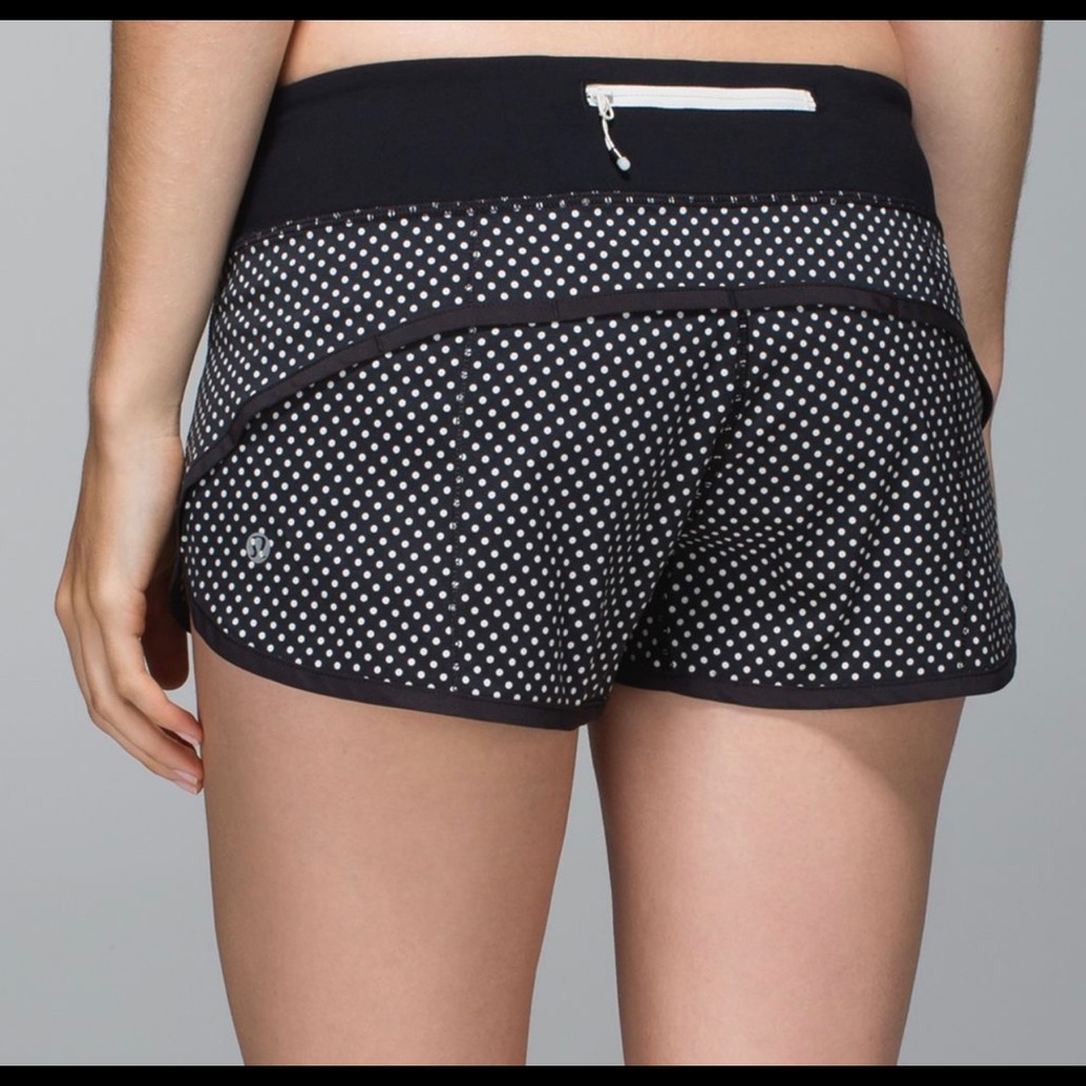 Lululemon polka dot shorts